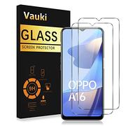 Vauki 2 Unidades, Protector de Pantalla para Oppo A16/A16s/A54s, Cristal Templado Película Protectora para Oppo A16, 0,33 mm Ultrafina Transparente Antiarañazos Antihuellas Sin Burbujas [6.52"]