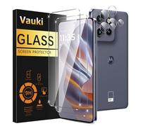 Vauki 2 x Protector Pantalla Motorola Moto Edge 50 Neo y2 x Cristal Vidrio Templado Protector de Lente de Cámara 9H HD Transparente Completa Antiarañazos Protector Cristal Templado