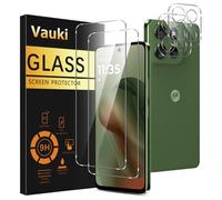Vauki 2 x Protector Pantalla Motorola Moto G86 / G86 Power 5G y2 x Cristal Vidrio Templado Protector de Lente de Cámara 9H HD Transparente Completa Antiarañazos Protector Cristal Templado
