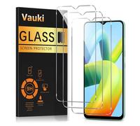 Vauki 3 Piezas Protector Pantalla para Xiaomi Redmi A1 / Redmi A2 6,52",Cristal Templado, Dureza 9H, Ultra Transparente, Anti Arañazos, Sin Burbujas,Ultra Resistente,Clear