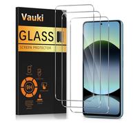 Vauki 3 Piezas Protector Pantalla para Xiaomi Redmi Note 14 5G/4G 6,67",Cristal Templado, Dureza 9H, Ultra Transparente, Anti Arañazos, Sin Burbujas,Ultra Resistente,Clear