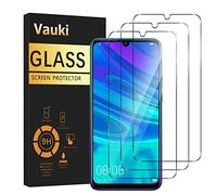 Vauki 3 Unidades Protector de Pantalla para Huawei P Smart 2019/2020/Honor 10 Lite/Honor 8A Cristal Templado Full HD Ultra Resistent 9H Dureza Sin Burbujas Antiarañazos Transparent Vidrio 6.21"