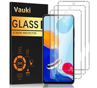 Vauki 3 Unidades Protector de Pantalla para Xiaomi Redmi Note 11/11S/POCO M4 Pro 4G Cristal Templado Full HD Ultra Resistent 9H Dureza Antihuellas Sin Burbujas Antiarañazos Transparent Vidrio 6,43"