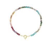 Vauki Collar de mujer, Collar con colgante, simplicidad, todos los juegos de joyería, accesorios de moda, regalo elegante para mujeres y damas, Acero inoxidable