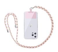 Vauki Cordón para Universales Celular Teléfono Cadena, Correa de Cuello Cuerda para Móvil Colgante Nylon Ajustable Desmontable para la Mayoría de los Teléfonos para iPhone Samsung Xiaomi