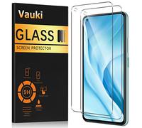 Vauki - Juego de 2 protectores de cristal templado para Xiaomi 11 Lite 5G NE/Mi 11 Lite 4G / 5G / 5G / 5G - Protector de pantalla HD transparente (dureza 9H ultra resistente, antiarañazos con