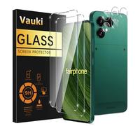 Vauki Protector Pantalla Para Fairphone 6 Cristal Templado con Protectora Lente Cámara [2+2 Piezas] Dureza 9H Antihuellas Sin Burbujas Transparente Vidrio Película