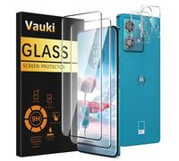 Vauki Protector Pantalla Para Motorola Moto Edge 40 Neo con Protectora Lente Cámara [2+2 Piezas] Dureza 9H Cristal Templado Antiarañazos Antihuellas Sin Burbujas Transparente Vidrio Película