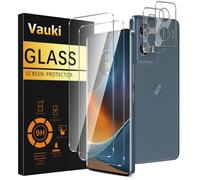 Vauki Protector Pantalla Para Motorola Moto Edge 50 Fusion con Protectora Lente Cámara [2+2 Piezas] Dureza 9H Cristal Templado Antiarañazos Antihuellas Sin Burbujas Transparente Vidrio Película
