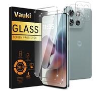 Vauki Protector Pantalla Para Motorola Moto G56 5G Cristal Templado con Protectora Lente Cámara [2+2 Piezas] Dureza 9H Antihuellas Sin Burbujas Transparente Vidrio Película