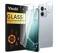 Vauki Protector Pantalla Para OPPO A6 Pro 5G/4G Cristal Templado con Protectora Lente Cámara [2+2 Piezas] Dureza 9H Antihuellas Sin Burbujas Transparente Vidrio Película