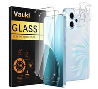 Vauki Protector Pantalla Para OPPO Reno 14 FS 5G/OPPO Reno 14F 5G Cristal Templado con Protectora Lente Cámara [2+2 Piezas] Dureza 9H Antihuellas Sin Burbujas Transparente Vidrio Película