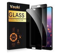 Vauki Protector Pantalla Privacidad para Huawei P20 2 Piezas,Cristal Templado Anti Espía,Anti-Espía Vidrio Película,9H Dureza,Anti-Arañazo,Sin Burbujas,Privacy Screen Protector