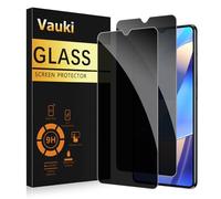 Vauki Protector Pantalla Privacidad para Oppo A16/A16s/A54s 2 Piezas,Cristal Templado Anti Espía,Anti-Espía Vidrio Película,9H Dureza,Anti-Arañazo,Sin Burbujas,Privacy Screen Protector