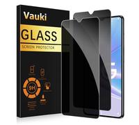 Vauki Protector Pantalla Privacidad para OPPO A78 5G 2 Piezas,Cristal Templado Anti Espía,Anti-Espía Vidrio Película,9H Dureza,Anti-Arañazo,Sin Burbujas,Privacy Screen Protector
