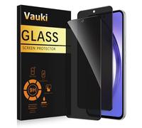 Vauki Protector Pantalla Privacidad para Samsung Galaxy A72 4G/5G 2 Piezas,Cristal Templado Anti Espía,Anti-Espía Vidrio Película,9H Dureza,Anti-Arañazo,Sin Burbujas,Privacy Screen Protector
