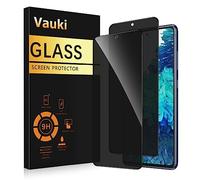 Vauki Protector Pantalla Privacidad para Samsung Galaxy S20 FE 5G 2 Piezas,Anti Espía Cristal Templado,Anti-Espía Vidrio Película,9H Dureza,Anti-Arañazo,Sin Burbujas,Privacy Screen Protector,6.5"