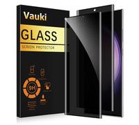 Vauki Protector Pantalla Privacidad para Samsung Galaxy S23 Ultra 2 Piezas,Cristal Templado Anti Espía,Anti-Espía Vidrio Película,9H Dureza,Anti-Arañazo,Sin Burbujas,Privacy Screen Protector,6.8"