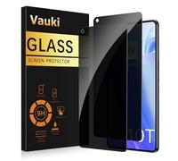 Vauki Protector Pantalla Privacidad para Xiaomi Mi 10T 5G/Mi 10T PRO 5G 2 Piezas,Cristal Templado Anti Espía,Anti-Espía Vidrio Película,9H Dureza,Anti-Arañazo,Sin Burbujas,Privacy Screen Protector