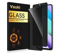 Vauki Protector Pantalla Privacidad para Xiaomi Redmi 10/10 Prime 2 Piezas,Cristal Templado Anti Espía,Anti-Espía Vidrio Película,9H Dureza,Anti-Arañazo,Sin Burbujas,Privacy Screen Protector,6.5"