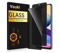 Vauki Protector Pantalla Privacidad para Xiaomi Redmi Note 10 5G/Poco M3 Pro 2 Pieza,Cristal Templado Anti Espía,Anti-Espía Vidrio Película,9H Dureza,Anti-Arañazo,Sin Burbujas,Privacy Screen Protector