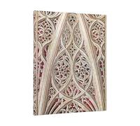Vault of the Milan Cathedral (Burgundy) (Duomo di Milano) Ultra Lined Softcover Journal (Elastic Band)