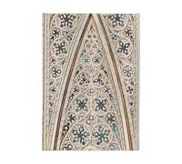 Vault of the Milan Cathedral (Duomo di Milano) Midi 18-month Horizontal Hardback Dayplanner 2025 (Wrap Closure)