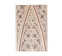 Vault of the Milan Cathedral (Duomo di Milano) Mini 12-month Horizontal Hardback Dayplanner 2025 (Wrap Closure): tydzień na dwóch stronach, zamykany na magnes, papier 100 gsm