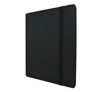 Vault X Archivador para Cartas Coleccionables de 9 Bolsillos, 360 Cartas, Material de Álbum Premium Exo-Tec, 20 Hojas de Carga Lateral, Carpeta para Juegos Coleccionables, Deportes, TCG (Negro)
