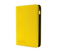 Vault X Archivador para Cartas Coleccionables de 9 Bolsillos con Cremallera, 360 Cartas, Material de Álbum Exo-Tec, 20 Hojas de Carga Lateral, Carpeta para Juegos Coleccionables, TCG (Amarillo)