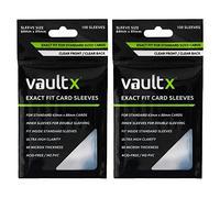 Vault X Fundas para Cartas de Ajuste Exacto, Suaves, Alta Claridad, Fundas Internas Perfectas, Para Juegos de Cartas Coleccionables, Deportes, TCG (Paquete de 200)