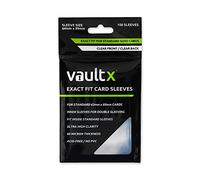 Vault X Fundas para Cartas de Ajuste Exacto, Suaves, Alta Claridad, Fundas Internas Perfectas, Para Juegos de Cartas Coleccionables, Deportes, TCG (Paquete de 100)