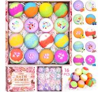 Vautvis Bombas De Baño, Set De Bombas Baño, Bombas De Baño Mujer, Bolas De Baño, Bath Bombs Spa, Relajacion, Bolas De Baño Naturales Con Aceites Esenciales, Set Baño Mujer Regalo