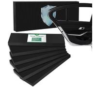 Vautvis Protector Pared Garaje, Protector Parking, 6 Protectores Pared De Garaje Autoadhesivos, Protector Columna Garaje para Protección De Paredes De Garaje, Puertas Y Parachoques, 30 X 10 X 1.8 CM