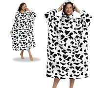 Vautvis Sudadera Manta Mujer, Manta Con Capucha, Manta Sudadera, Batamanta Mujer Invierno, Sudadera Con Capucha Para Mujer Mullida Y Cómoda, Grueso Hoodie Bata Manta