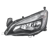 HELLA 1EG 010 011-351 FF/Halógena Faro principal - por ej, Opel Astra J (P10) - negro - ECE - para circulación por la derecha - izquierda