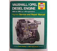Vauxhall/Opel 1.5, 1.6 & 1.7 litre Diesel Engine (82 - 96) Haynes Repair Manual