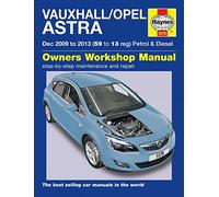 Vauxhall/Opel Astra (Dec 09 - 13) 59 To 13