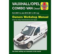 Vauxhall/Opel Combo Diesel Van (Oct 2001 to Jan 2012) 51 to 61 Haynes Repair Manual