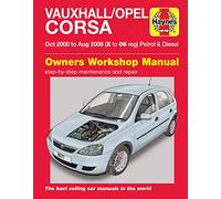Vauxhall/Opel Corsa Petrol & Diesel (Oct 00 - Aug 06) Haynes Repair Manual