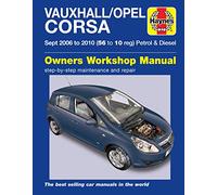 Vauxhall/Opel Corsa Petrol & Diesel (Sept 06 - 10) Haynes Repair Manual