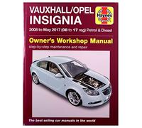 Vauxhall/Opel Insignia ('08-May 17) 08 to 17 reg