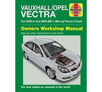 Vauxhall/Opel Vectra Petrol & Diesel (Oct 05 - Oct 08) Haynes Repair Manual