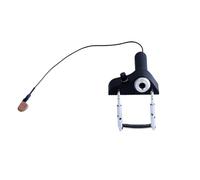 Vaveren Pastilla de micrófono de contacto piezoeléctrico con control de volumen, pastilla de violín inalámbrica portátil profesional con cable para guitarras, mandolina, banjo, bajo