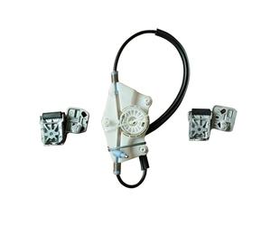 VAVGKDKPZB Alzacristales Manual Para VW Para Jetta Para Bora Para Golf Mk4 Kit Reparación Regulador Ventanilla 3 Puertas Conductor Delantero Izquierdo Derecho Trasero Izquierdo Con Cable