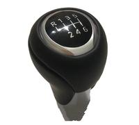 VAVGKDKPZB Cambio Marchas Pomo Para Mazda 6 Atenza 5/6 Velocidades Perilla De Cambio Manual Cabezal Engranaje(Black A 6speed)