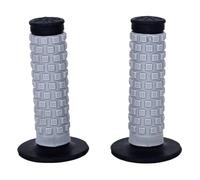 VAVGKDKPZB Envolvente De Manillar Moto Empuñadura Izquierda/derecha Para Motocicleta Empuñaduras De Goma 7/8 "para Manillar Almohada Mx Acelerador Barra 22mm(Dark Gray)