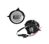 VAVGKDKPZB Faro Antiniebla Para Mazda 2 3 6 Para CX-5 Para CX-9 RX-8 Para MX-5 2004-2017 LED Angel Eyes Faros Antiniebla Luz Circulación Diurna DRL Blanco(Without angel eyes)