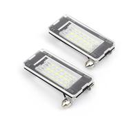 VAVGKDKPZB Luces De Matrícula Coche Para Mini Para Cooper R56 R57 R58 12V Blanco Sin Errores Plug And Play 6000K Lámparas LED Para Placa Matrícula 2 Uds Luces Licencia