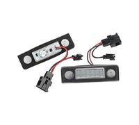 VAVGKDKPZB Luces De Matrícula Coche Para Skoda Para Octavia Ll Facelift 2009-2012 Lámpara De Placa Matrícula Placas Piezas Automóvil Luz LED Señal Reemplaza 2 Uds